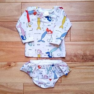 Hanna Andersson 2 piece Swimsuit